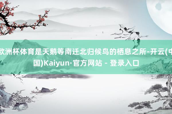 欧洲杯体育是天鹅等南迁北归候鸟的栖息之所-开云(中国)Kaiyun·官方网站 - 登录入口