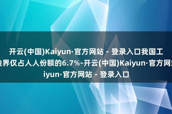 开云(中国)Kaiyun·官方网站 - 登录入口我国工业软件市集边界仅占人人份额的6.7%-开云(中国)Kaiyun·官方网站 - 登录入口